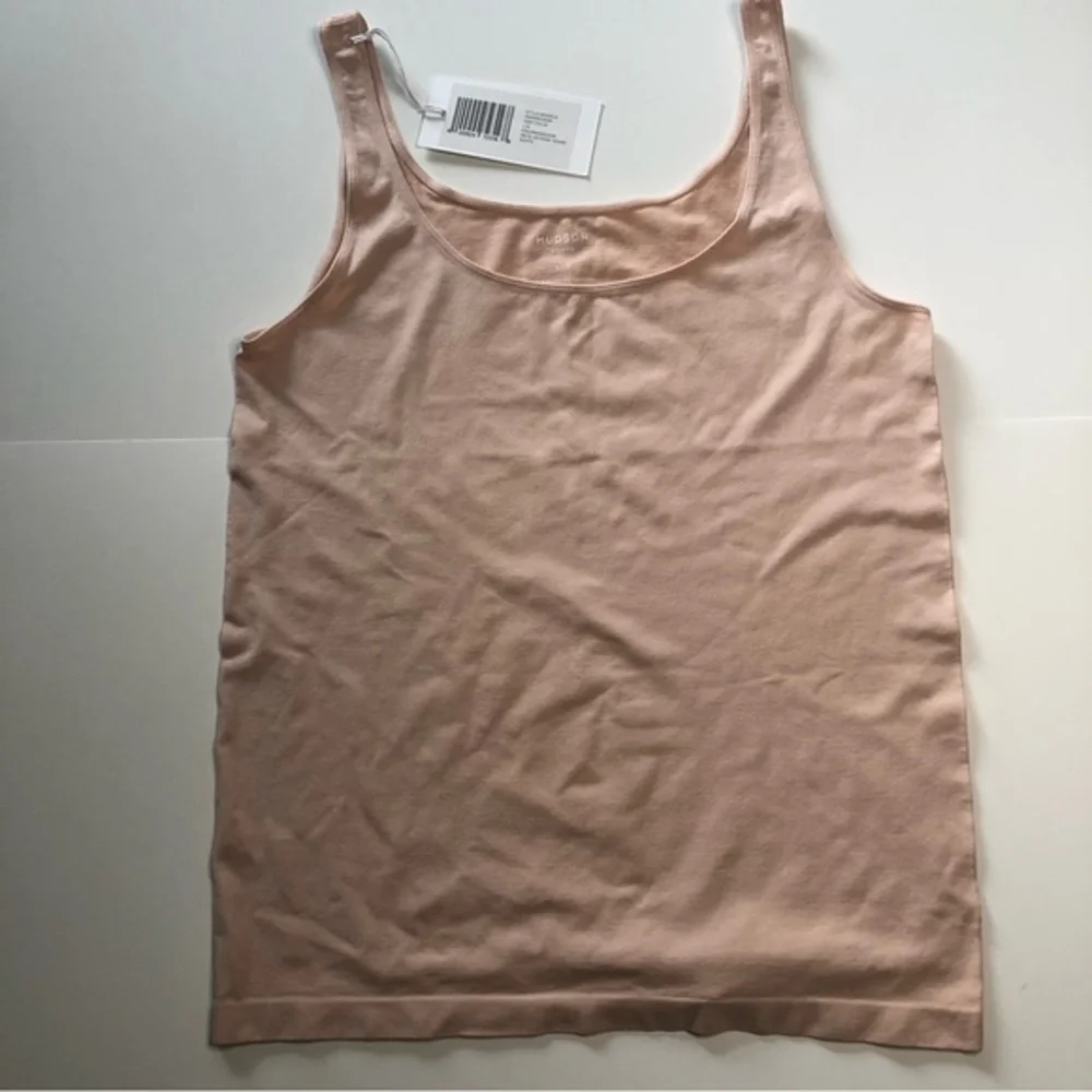 Hudson North Women's Tank Top Size Large Light Pink Stretch New With Tags - Picture 3 of 10